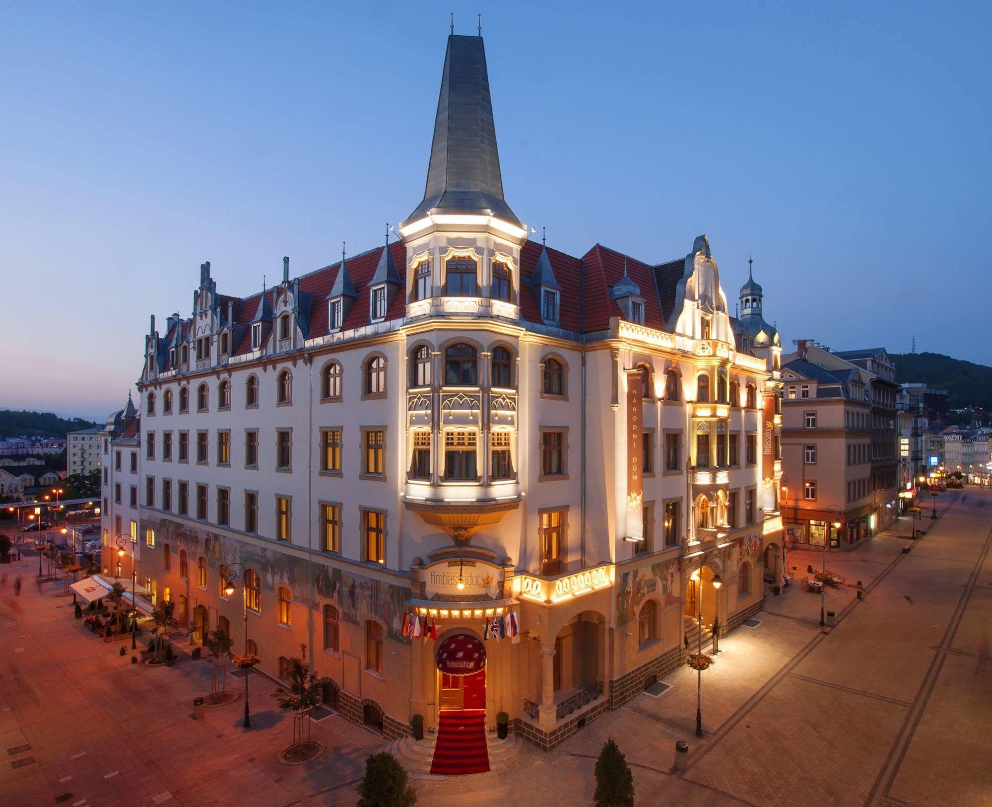 Grandhotel Ambassador Narodni Dum Karlovy Vary Extérieur photo
